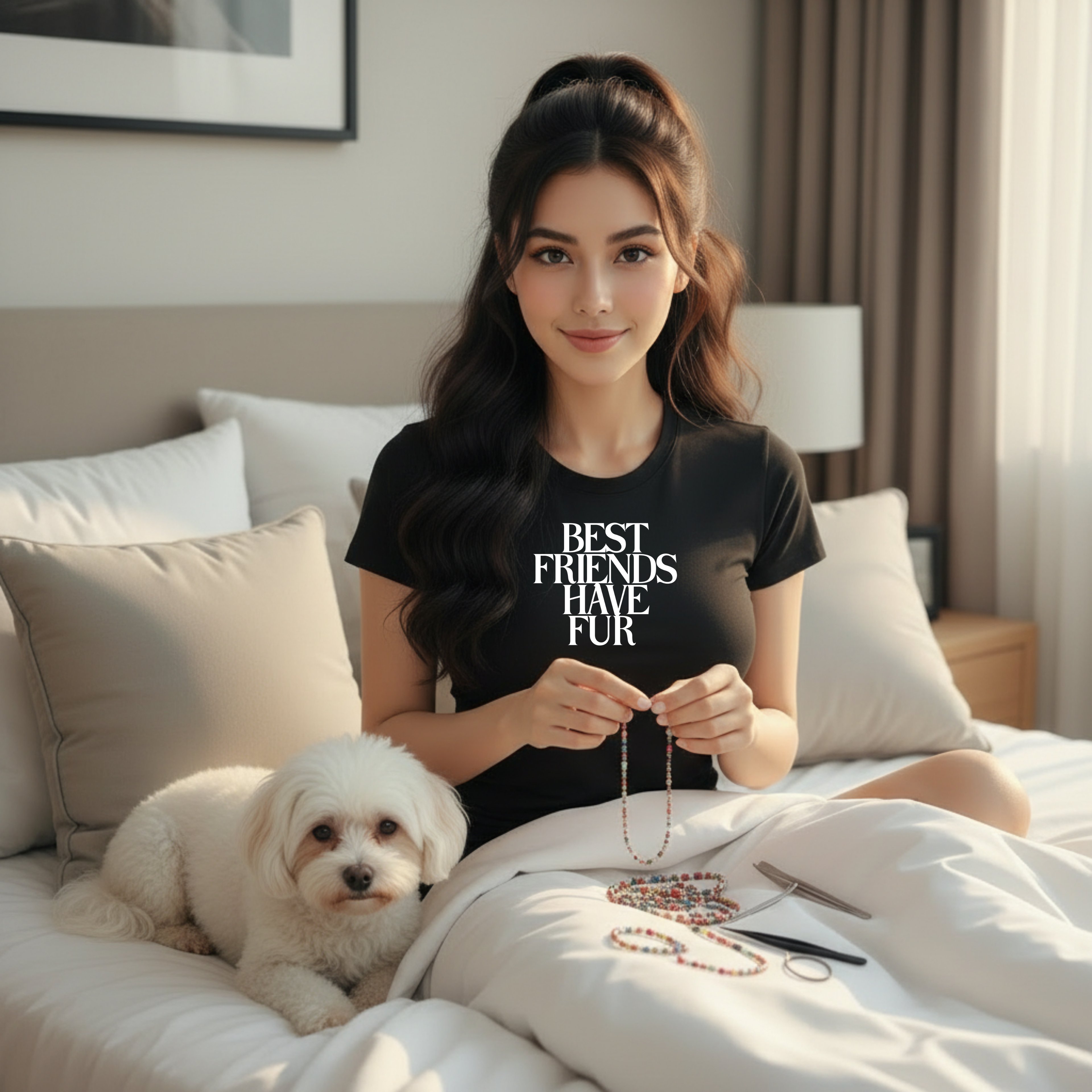 Best Friends Have Fur - Classic Garment-Dyed T-Shirt